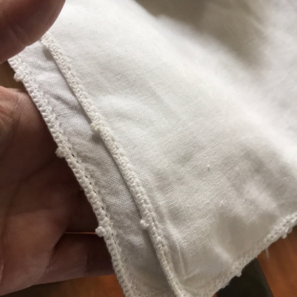 Vintage embroidered cotton tablecloth & napkin set - Picture 4 of 4